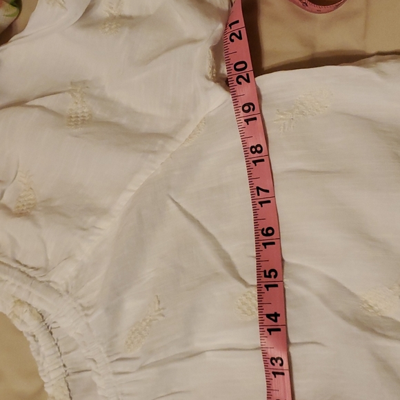 OLD NAVY Printed white Shirt M - Picture 6 of 8